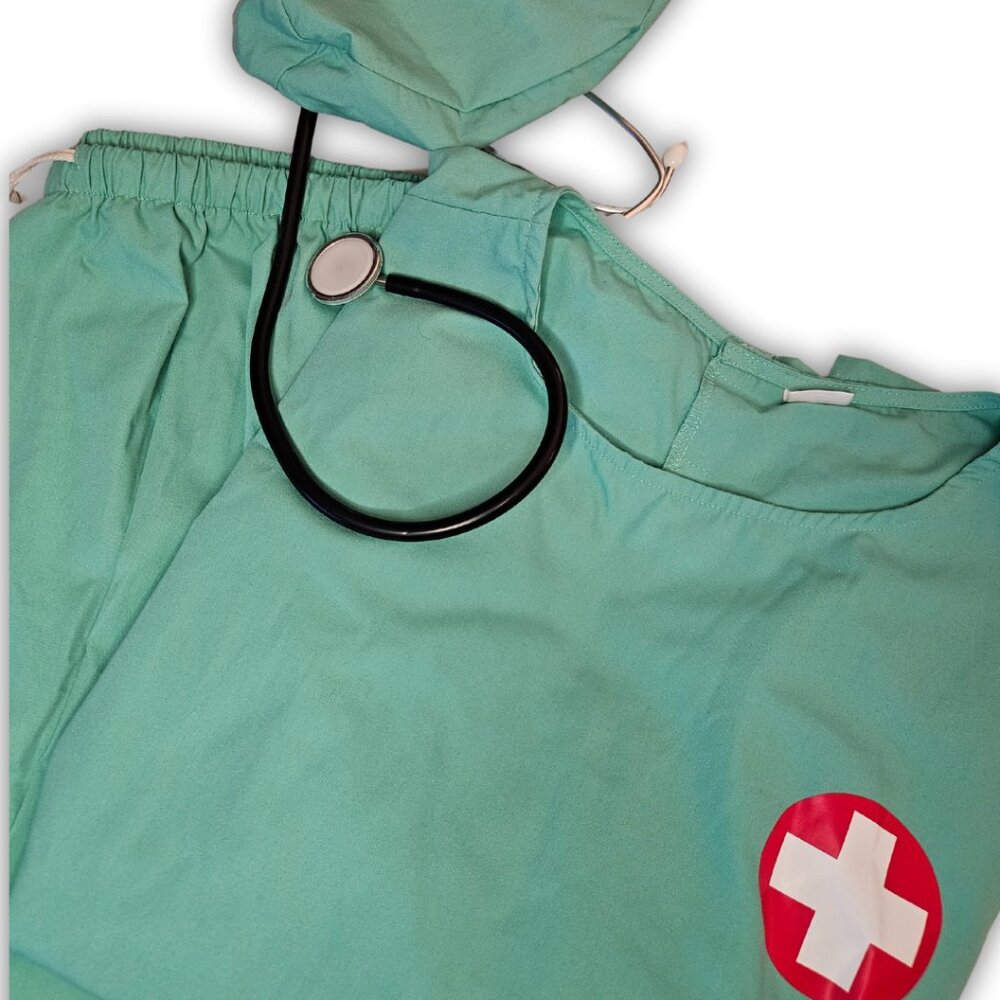 NURSE PARTY CITY HALLOWEEN COSTUME SIZE MEDIUM-XLARGE - Picture 3 of 4